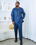 BLUE AND BLACK MEN SET