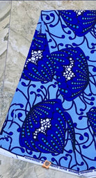 Blue headwrap