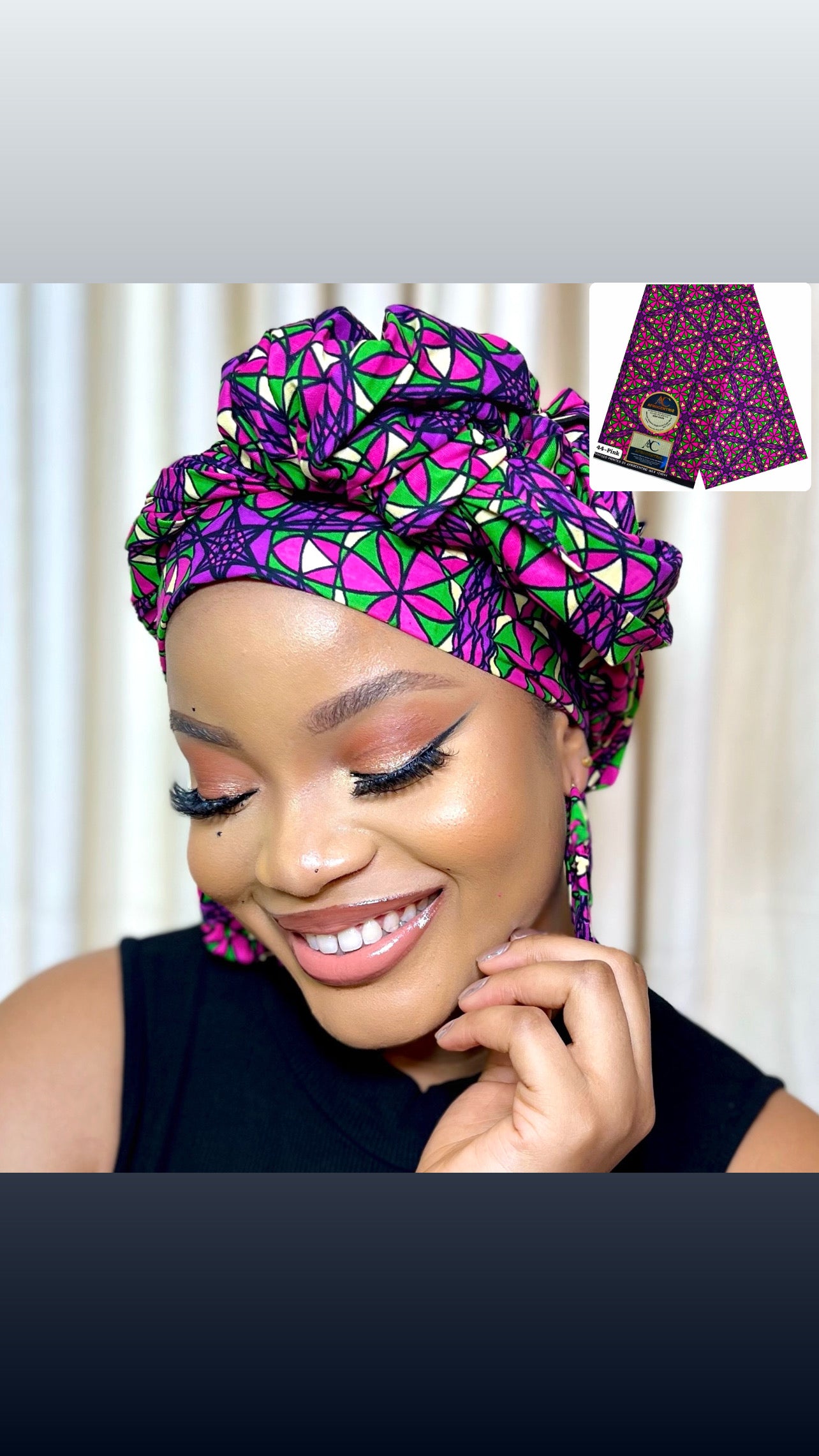 Pink Headwrap