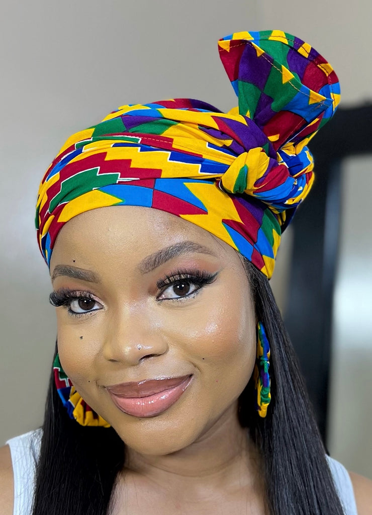 KENTE 02 Headwrap