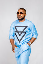 POWDER BLUE MEN SET