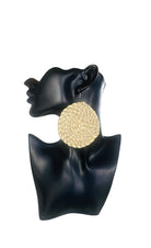 Rattan Earring- Plain