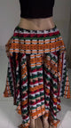 Akwete-Inspired Ankara Statement Skirt