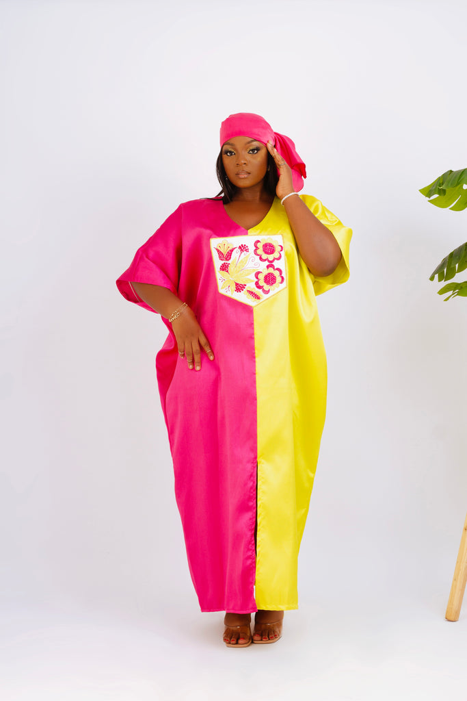 PINK AND LEMON BOUBOU