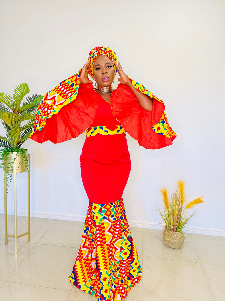 African Queen Dress